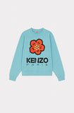 KENZO BOKE FLOWER SWEATSHIRT, CYAN