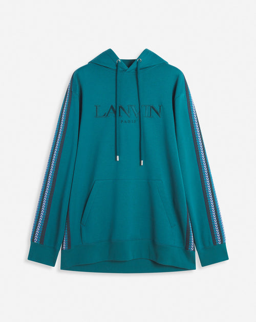 LANVIN SIDE CURB OVERSIZED HOODIE, DRAGON