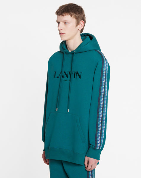 LANVIN SIDE CURB OVERSIZED HOODIE, DRAGON