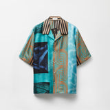 Versace  Printed Silk Twill Shirt, Print