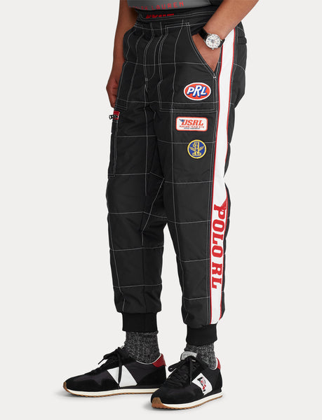 Polo Ralph Lauren Nylon Racing Pant, Black