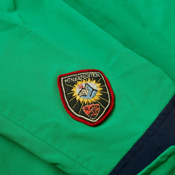 POLO RALPH LAUREN Sportsman Patch Hooded Jacket, Cruise Navy/ Kayak Green