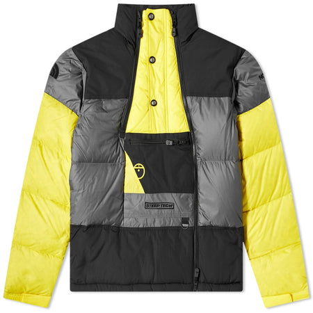 THE NORTH FACE ’94 Rage Classic Fleece Hoodie, Leopard Yellow/ Asphalt Grey