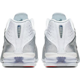 NIKE SHOX R4 WHITE/METALLIC SILVER