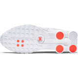 NIKE SHOX R4 WHITE/METALLIC SILVER