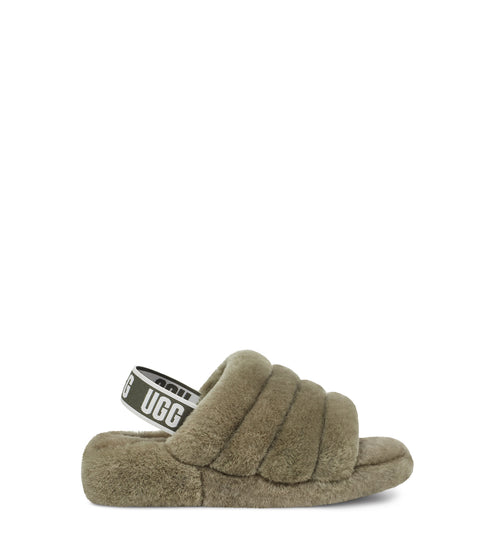 W FLUFF YEAH SLIDE, BURNT OLIVE