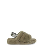 W FLUFF YEAH SLIDE, BURNT OLIVE