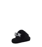 K FLUFF YEAH SLIDE-BLACK