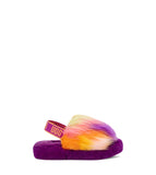 K FLUFF YEAH SLIDE TIE DYE-BERRYLICIOUS