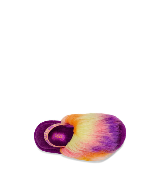 K FLUFF YEAH SLIDE TIE DYE-BERRYLICIOUS