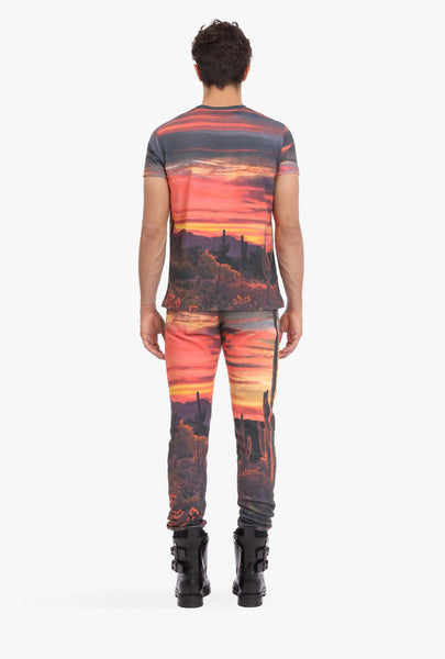 BALMAIN Grand Canyon Print T-Shirt, Multi