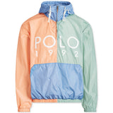 POLO RALPH LAUREN Color-Blocked Hooded Jacket, Blue Multi