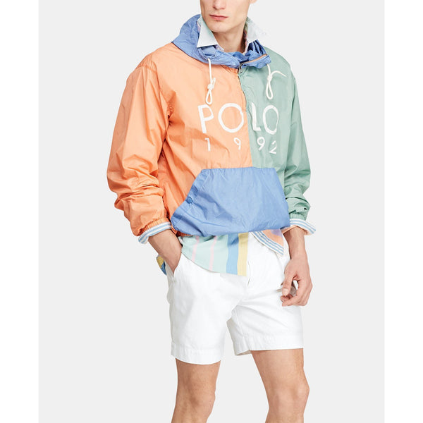 POLO RALPH LAUREN Color-Blocked Hooded Jacket, Blue Multi