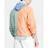 POLO RALPH LAUREN Color-Blocked Hooded Jacket, Blue Multi