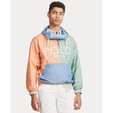 POLO RALPH LAUREN Color-Blocked Hooded Jacket, Blue Multi