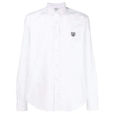 KENZO Tiger Button-Down Shirt, White