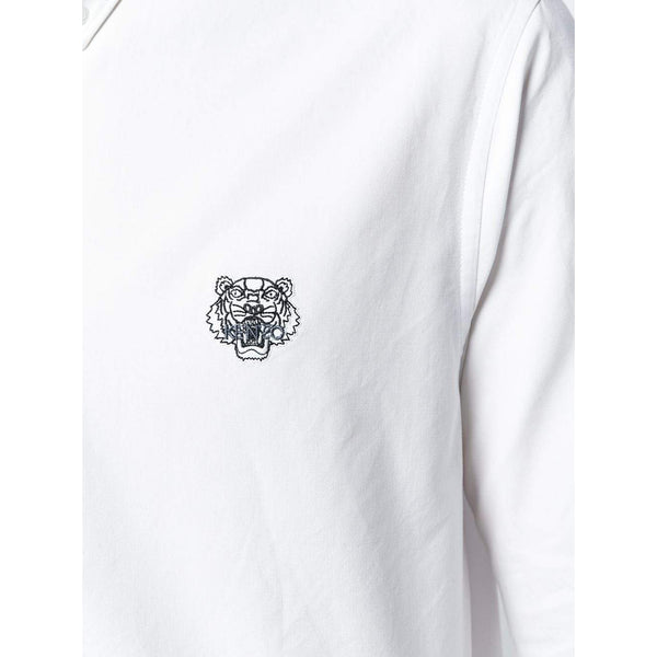 KENZO Tiger Button-Down Shirt, White