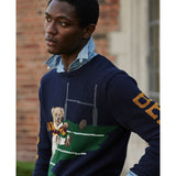 POLO RALPH LAUREN Rugby Bear Sweater, Navy