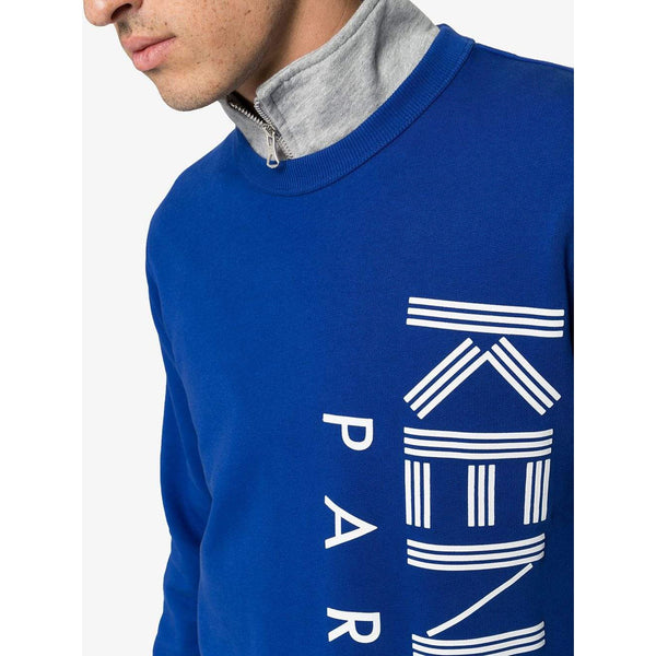 KENZO Logo Print Sweatshirt, French Blue