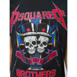 DSQUARED2 Skull Logo Print T-Shirt, Black