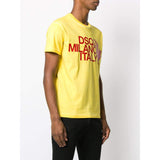 DSQUARED2 Logo Printed T-Shirt, Yellow