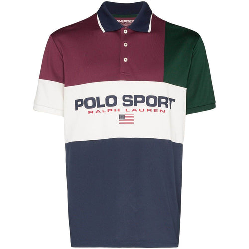POLO RALPH LAUREN Polo Sport Print Polo, Classic Wine/ Multi