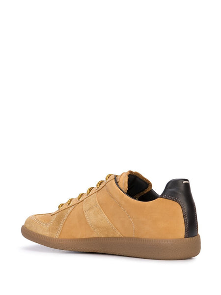 MAISON MARGIELA Replica Low 'Union' Sneakers, Wheat