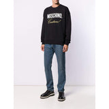 MOSCHINO Logo Printed Sweatshirt, Black