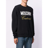 MOSCHINO Logo Printed Sweatshirt, Black