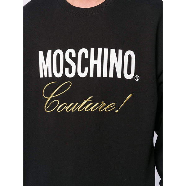 MOSCHINO Logo Printed Sweatshirt, Black