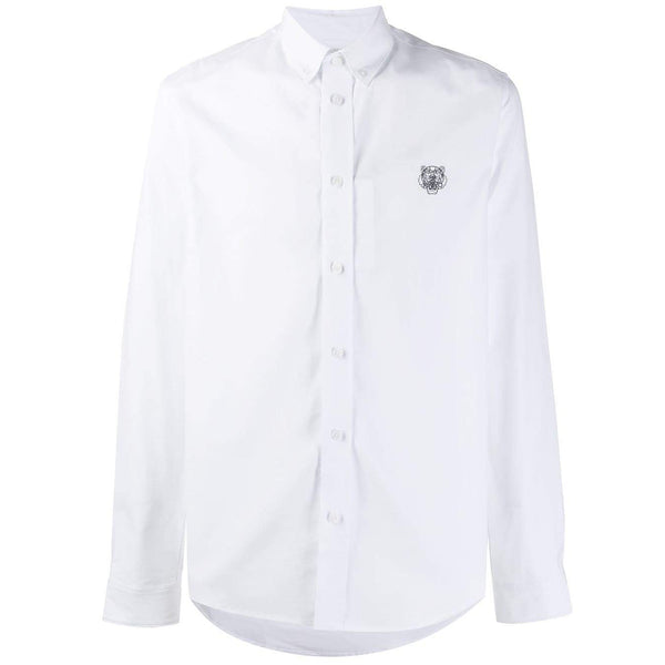 KENZO Embroidered Tiger Shirt, White