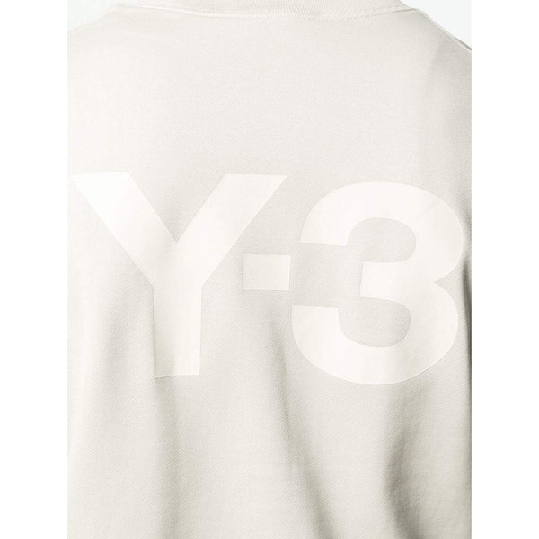 Y-3 Logo Print Sweatshirt, Cream