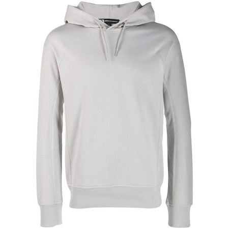 Y-3 Classic Zip Hooded Sweatshirt, Light Grey