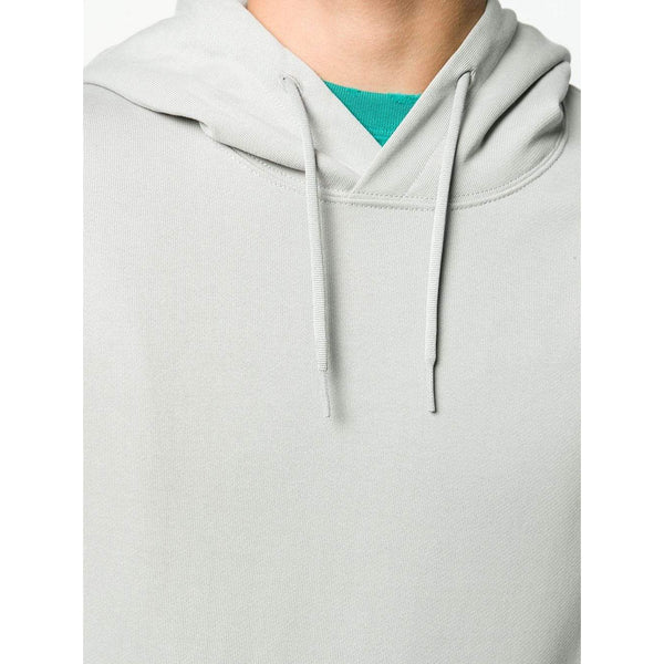 Y-3 Logo Printed Hoodie, Grey