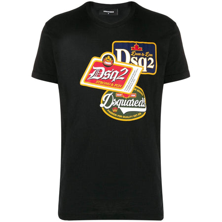DSQUARED2 Logo Print T-Shirt, Black