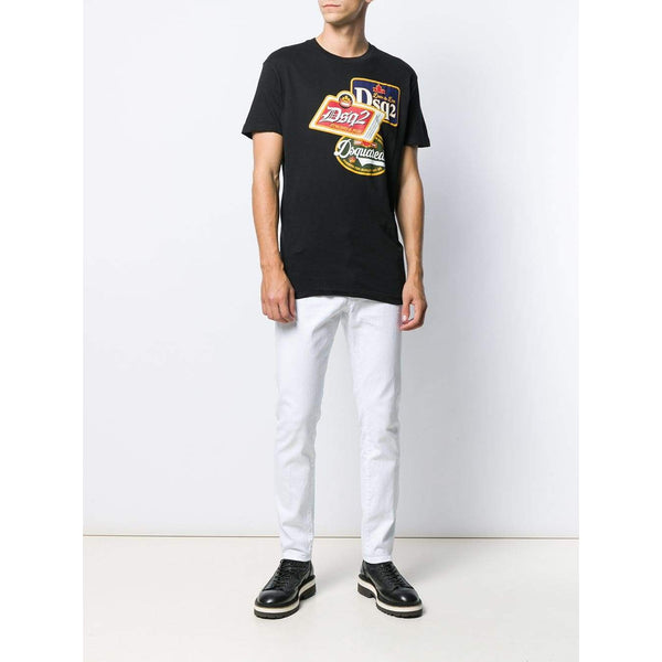 DSQUARED2 Graphic T-Shirt, Black