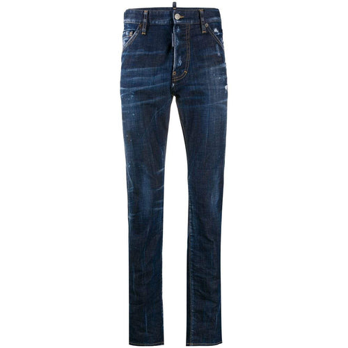 DSQUARED2 Straight Leg Jeans, Dark Wash