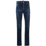 DSQUARED2 Straight Leg Jeans, Dark Wash