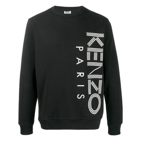 KENZO Cotton Striped Sweater, White/ Blue