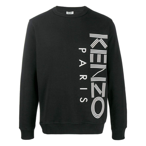 KENZO Logo Print Sweatshirt, Black