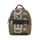 KENZO Logo Print Mini Backpack, Khaki