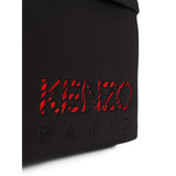 KENZO Large Tiger Logo Embroidered Backpack, Black