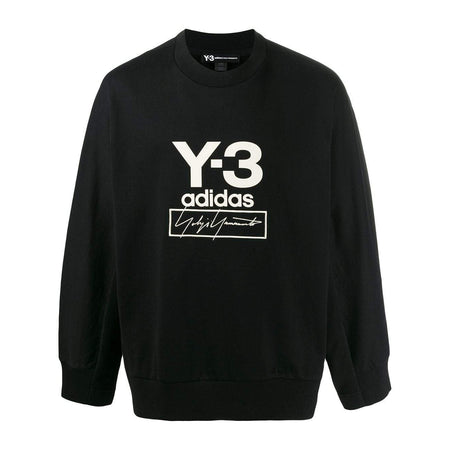 Y-3 M-BLOCK GRAPHIC HOODIE, WHITE