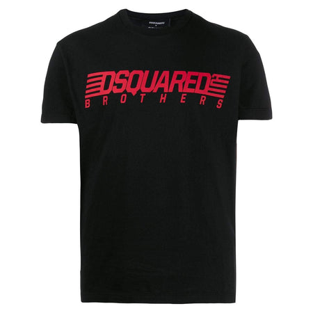 DSQUARED2 Graphic Crewneck Sweatshirt, Black