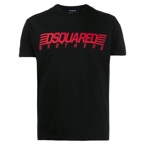 DSQUARED2 Brothers Logo T-Shirt, Black