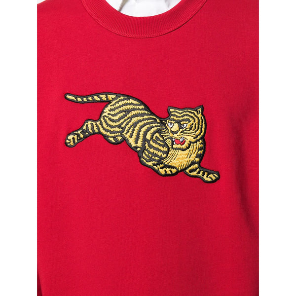 KENZO Jumping Tiger Sweatshirt, Medium Red