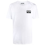 MOSCHINO Logo Patch T-Shirt, White