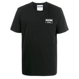 MOSCHINO Logo Patch T-Shirt, Black