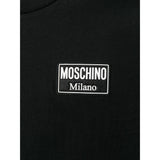 MOSCHINO Logo Patch T-Shirt, Black