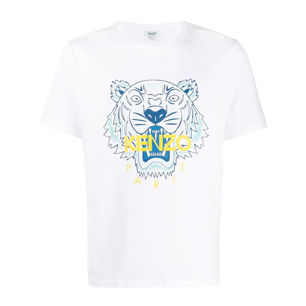 Kaptajn brie kapre vandtæt KENZO Classic Tiger T-Shirt, White – OZNICO